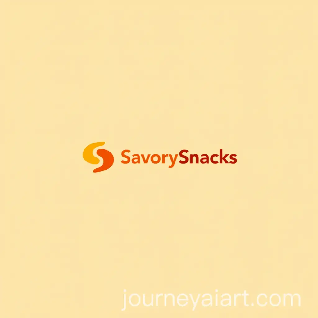 Modern-and-Minimalist-Logo-Design-for-SavorySnacks-with-Vibrant-Colors
