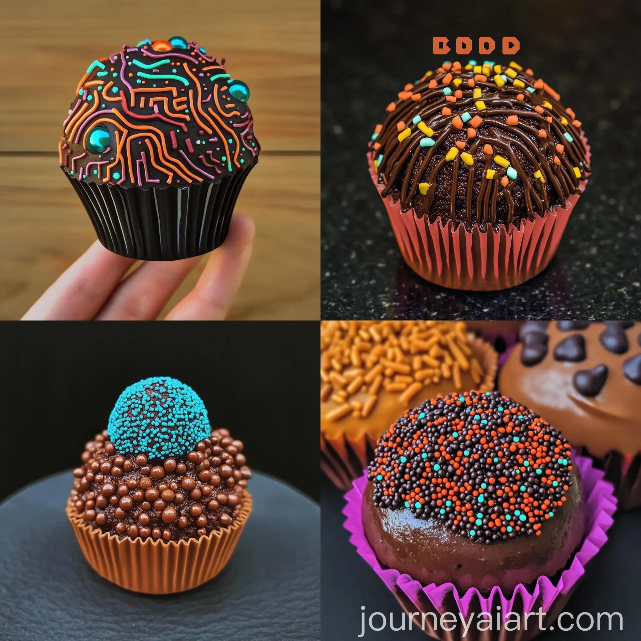 Cyberpunk-Brigadeiro-with-Modern-Twist