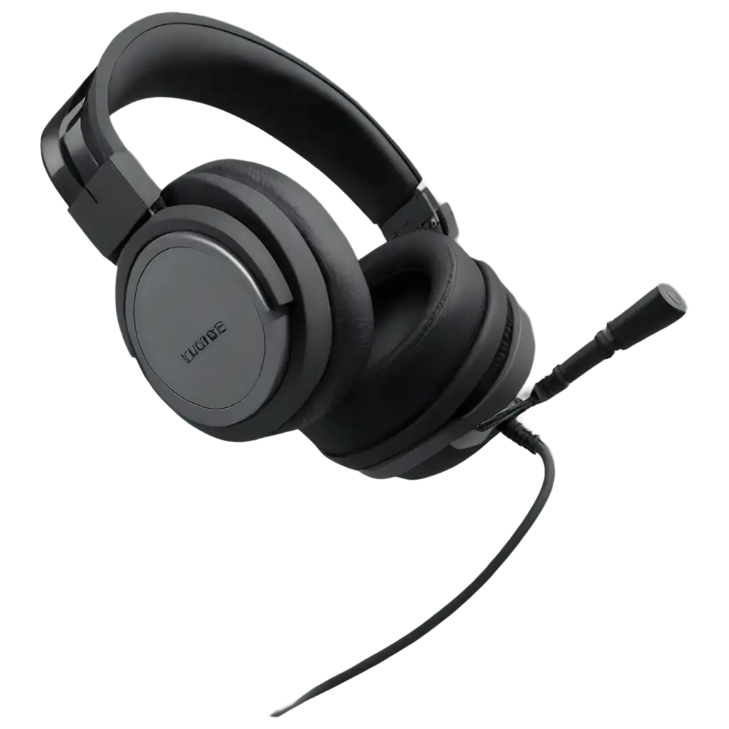 Stylish-Gray-Headset-PNG-Image-HighQuality-Visuals-for-Tech-Enthusiasts