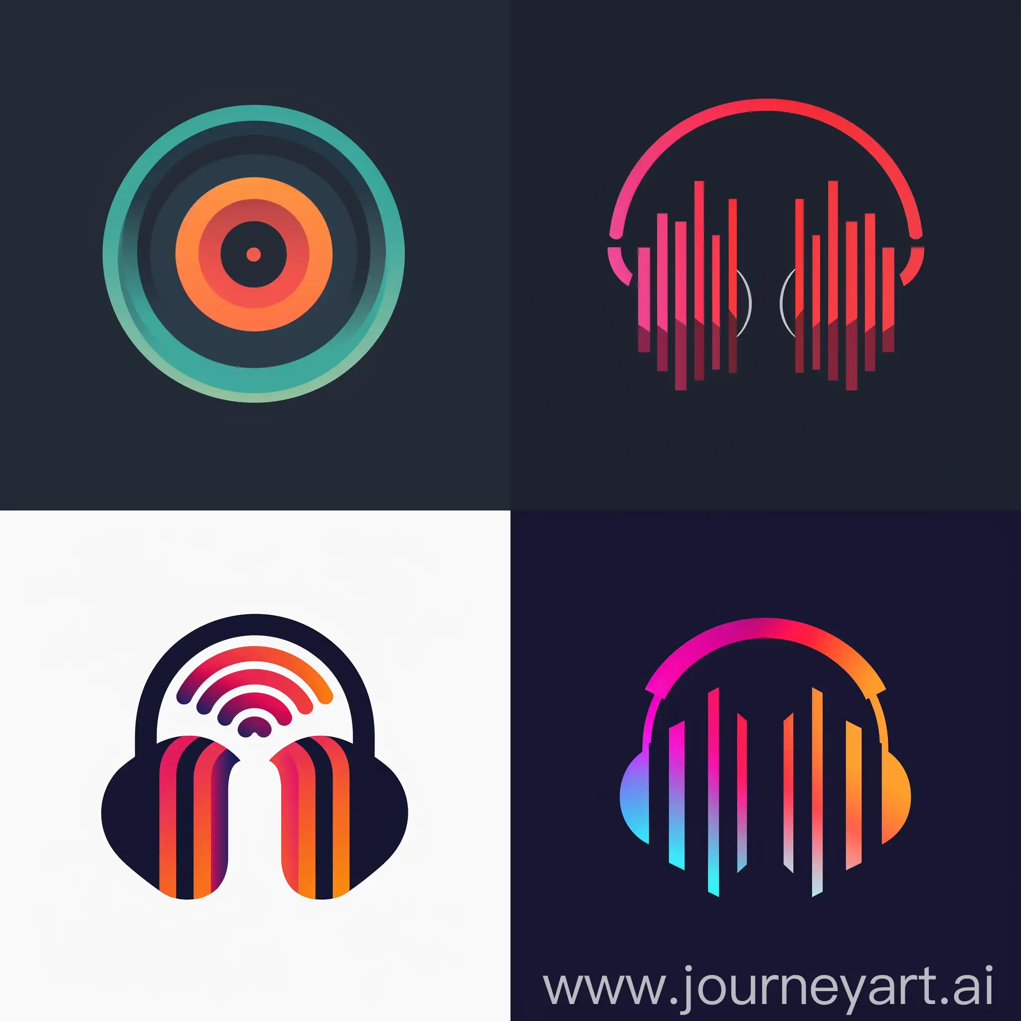 Flat-Logo-Smart-Audio-Device