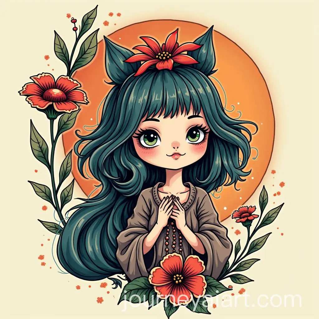 Tattoo-Style-Logo-for-Siofra-a-FairyInspired-Music-Journey-Creator