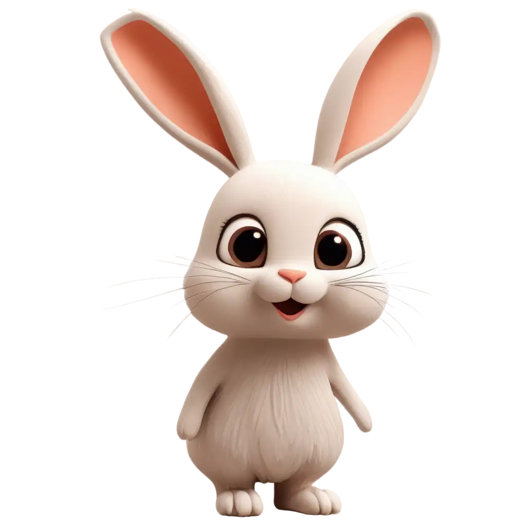 Cartoon rabbit