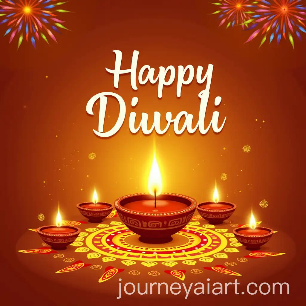 Vibrant-Diwali-Celebration-with-Diyas-and-Festive-Text