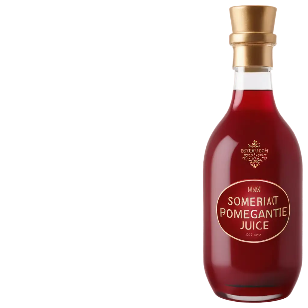 Realistic-Lux-Pomegranate-Juice-Bottle-PNG-with-Golden-Detail-and-Luxury-Vibe