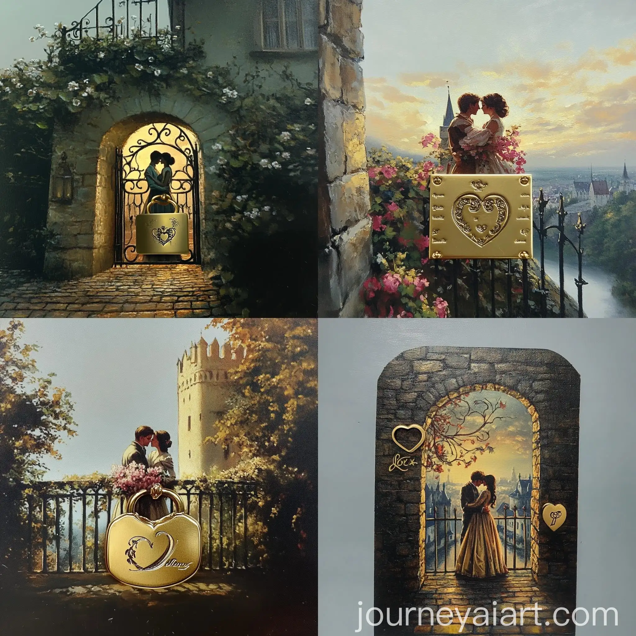 Romantic-Love-Lock-Scene