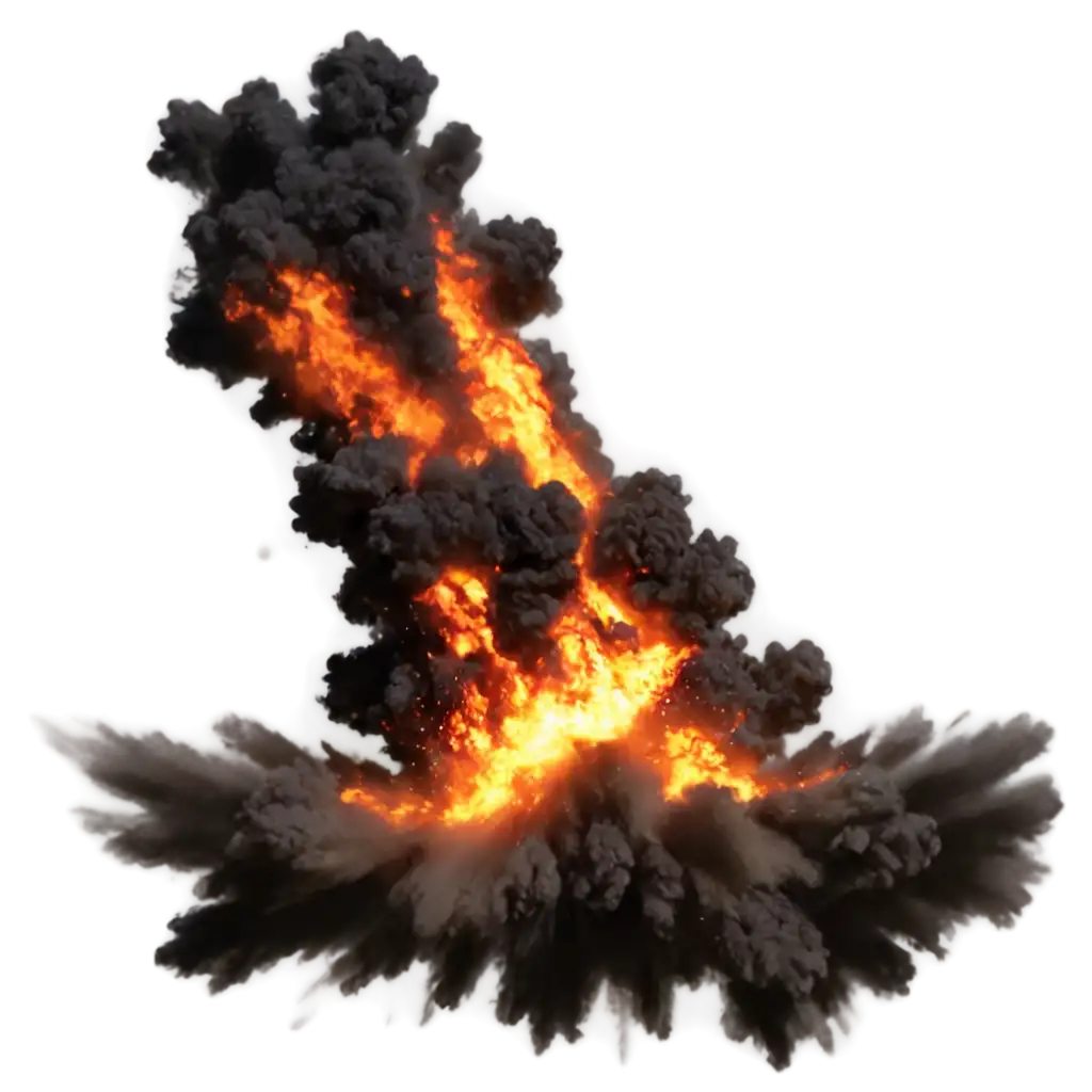 Realistic-Explosion-PNG-Image-with-Transparent-Background-for-Versatile-Use