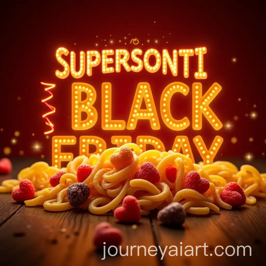 Vibrant-Black-Friday-Pasta-Design-with-SUPERSCONTI-and-Italian-Flair