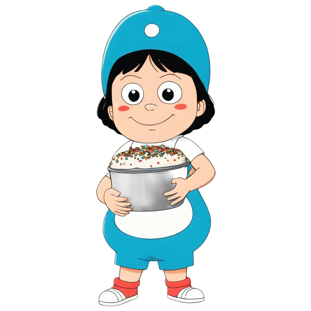 Shizukas-Birthday-Cake-Scene-PNG-Nobitas-Cake-Adventure-with-Doraemon