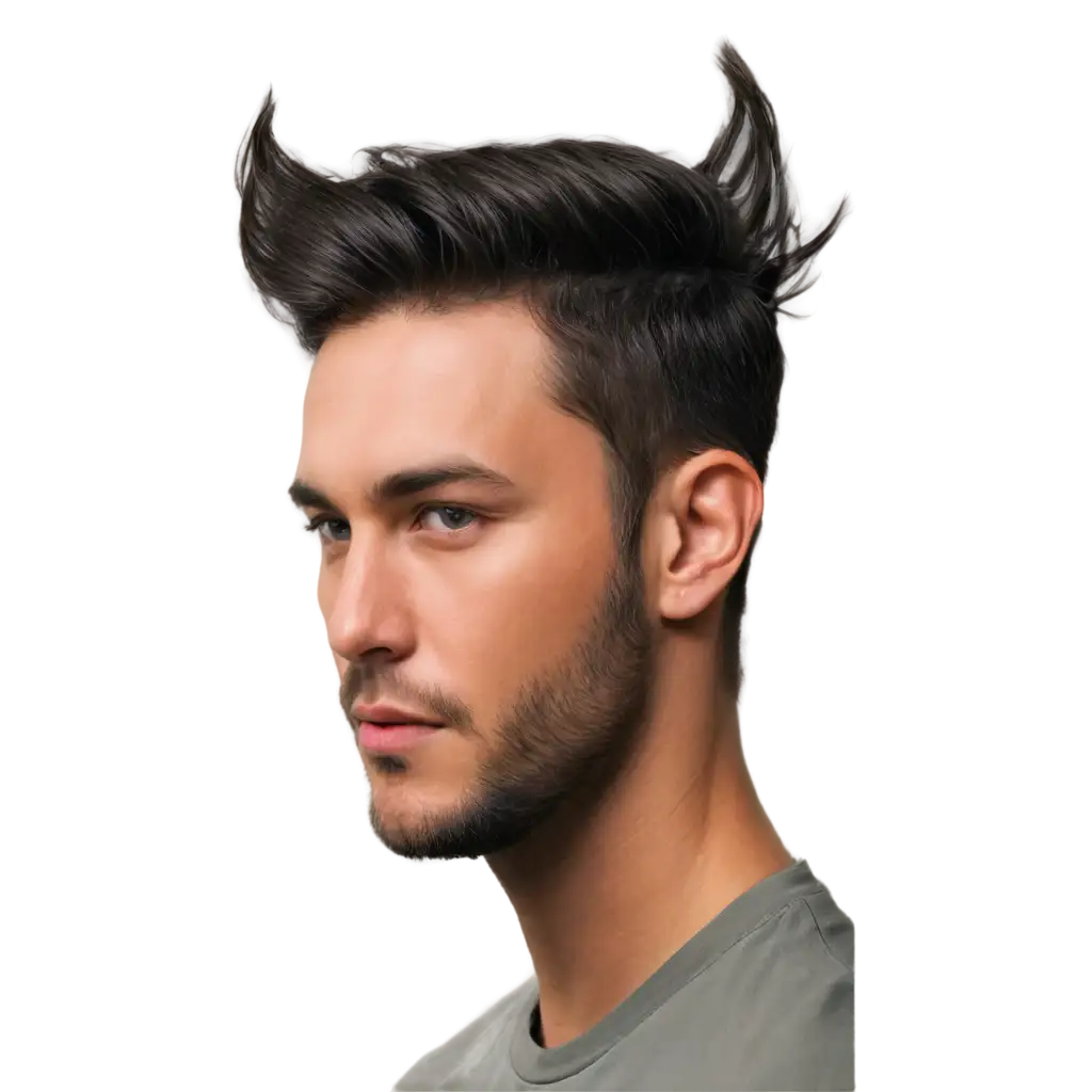 Mens-Hair-PNG-Image-for-Digital-Design-and-Creative-Projects