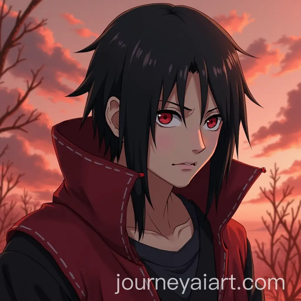 Itachi-Uchiha-Portrait-from-Naruto-Anime-with-Sharingan-Eyes