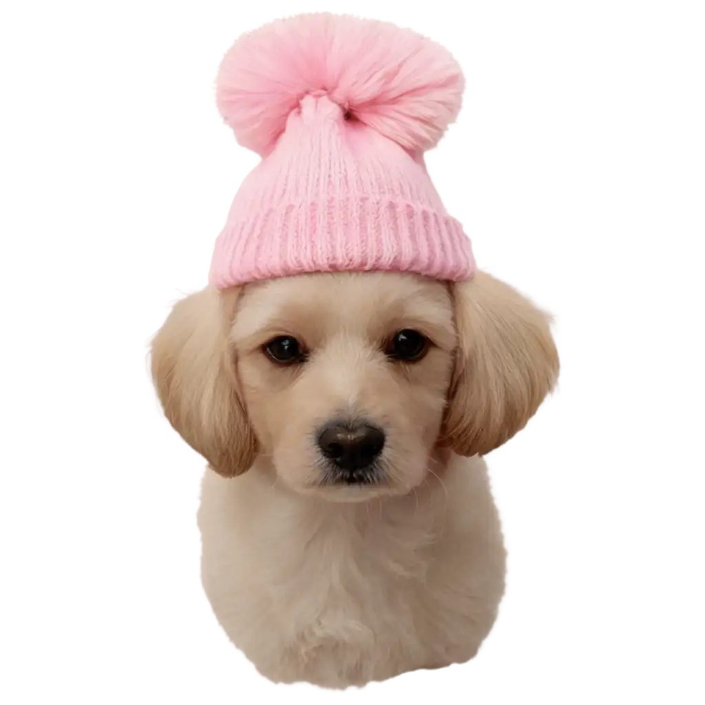 Stylish-Pink-Hat-for-Dogs-HighQuality-PNG-Image