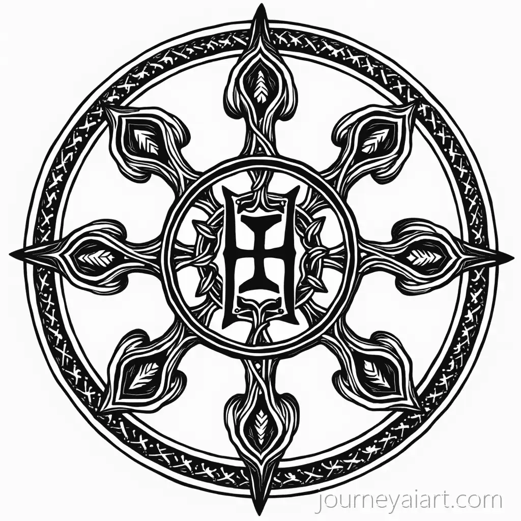 Nordic-Helm-of-Fehu-Rune-Sigil-Digital-Illustration-with-Intricate-Knotwork