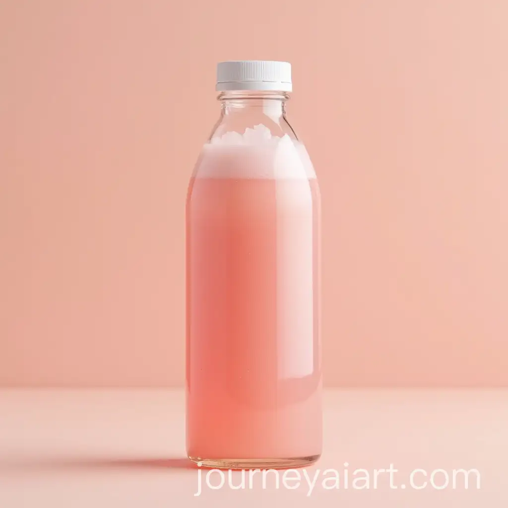PlantBased-Natural-Energy-Drink-in-Soft-Baby-Pink-Color-with-Turmeric-and-Spirulina