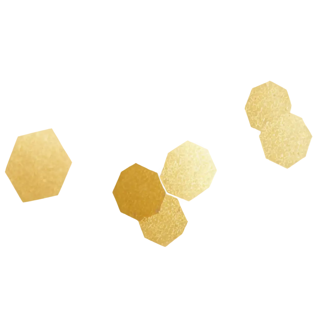 Golden-Color-Hexagon-Pattern-PNG-HighQuality-Image-for-Design-and-Graphics