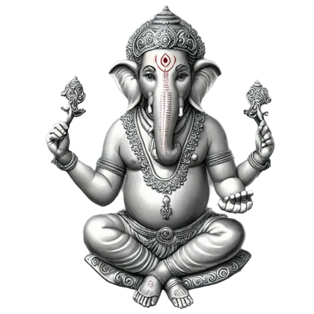 Ganapathi-PNG-Image-Artistic-Representation-of-Lord-Ganesha