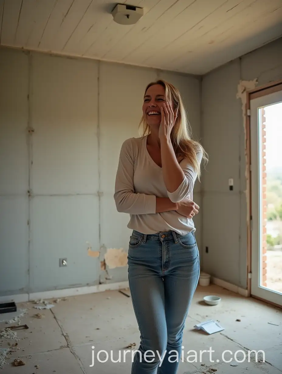 Frustrated-Homeowner-and-Bad-Contractor-at-a-HalfFinished-Renovation-Site