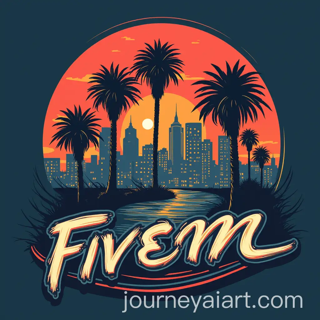 FIVEM-Roleplay-Logo-Design-Featuring-Fictional-LAInspired-City-Names
