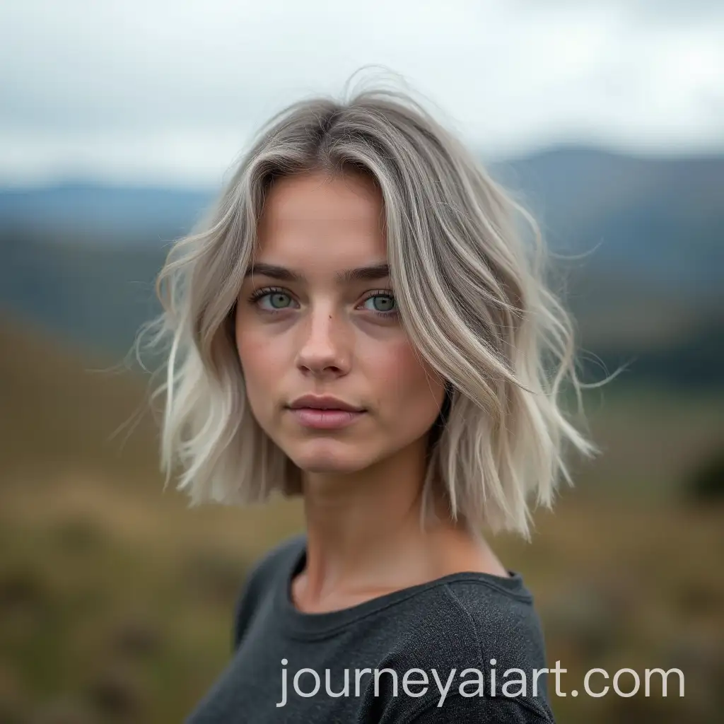 Pretty-Girl-with-Medium-Grey-Blonde-Hair-in-New-Zealand-Hills
