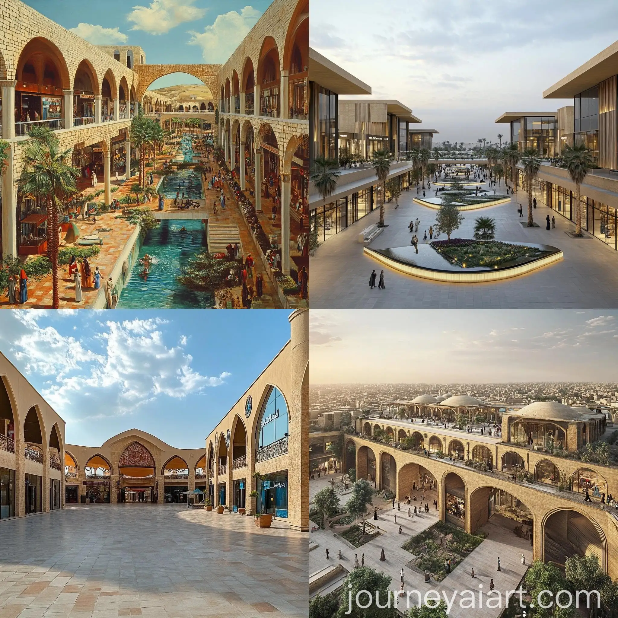 OpenAir-Mall-in-Iraq-Urban-Scene-at-11-Scale