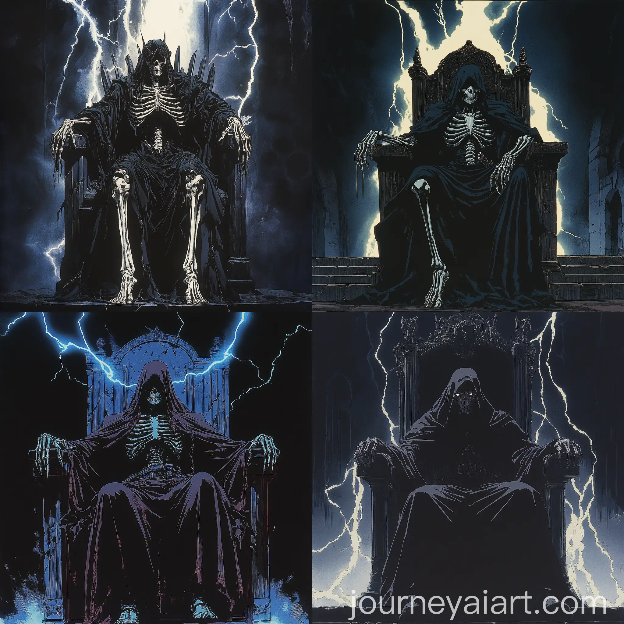 Dark-Fantasy-Reaper-on-Throne-with-Lightning-Strikes
