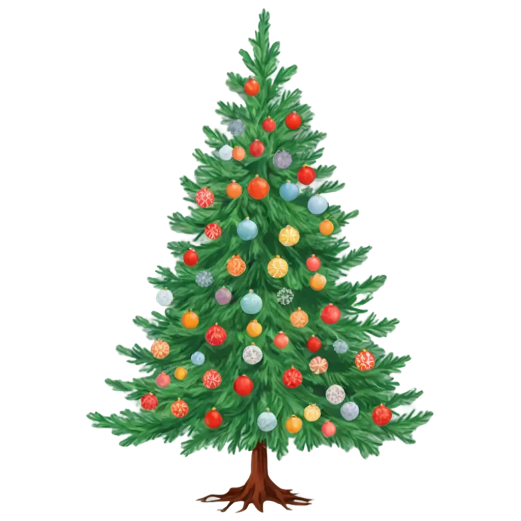 Beautiful-Christmas-Tree-PNG-Image-Festive-Holiday-Illustration