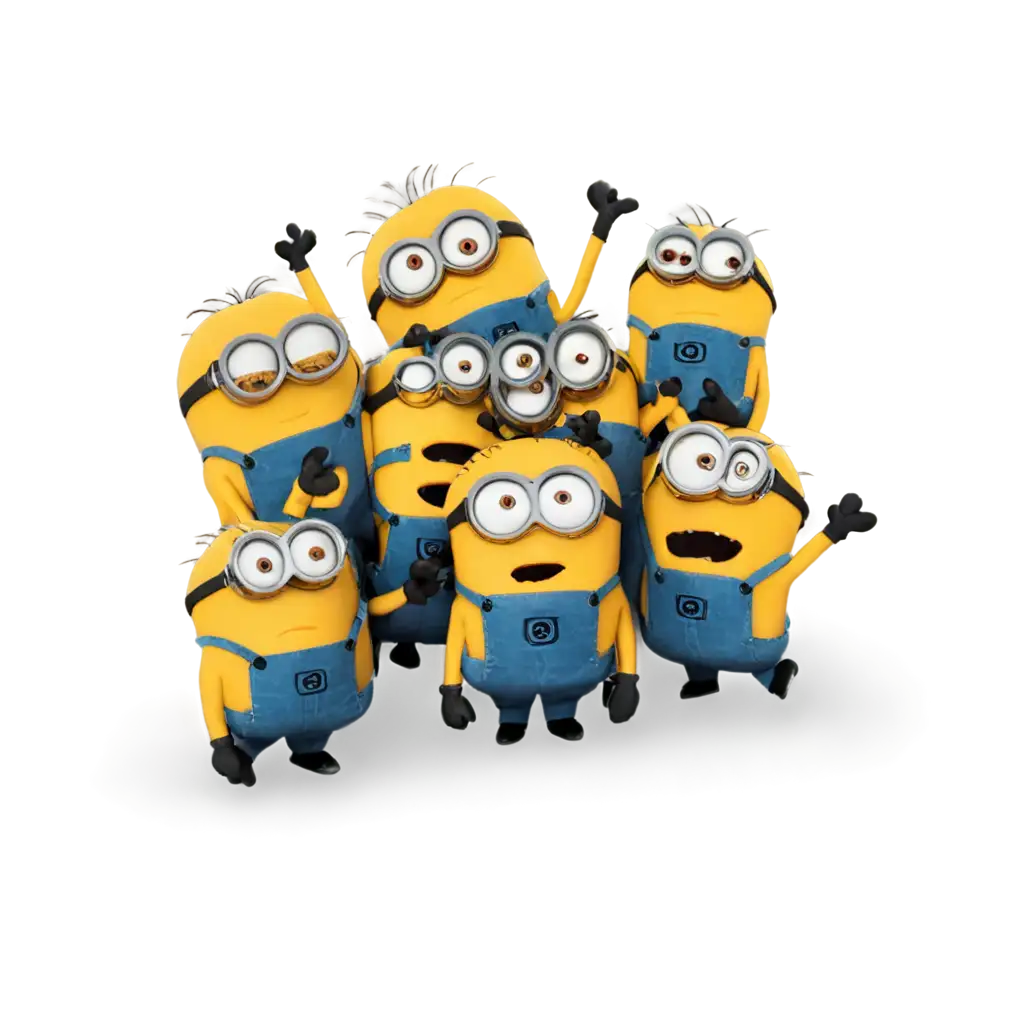 Dynamic-Minions-PNG-Image-Captivating-Characters-in-HighResolution-Clarity