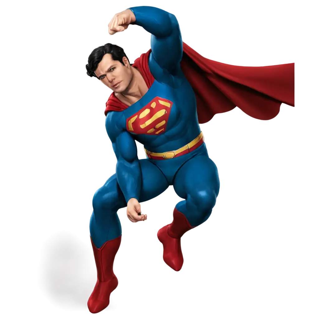 Superman-PNG-Image-HighQuality-Clarity-for-Versatile-Use