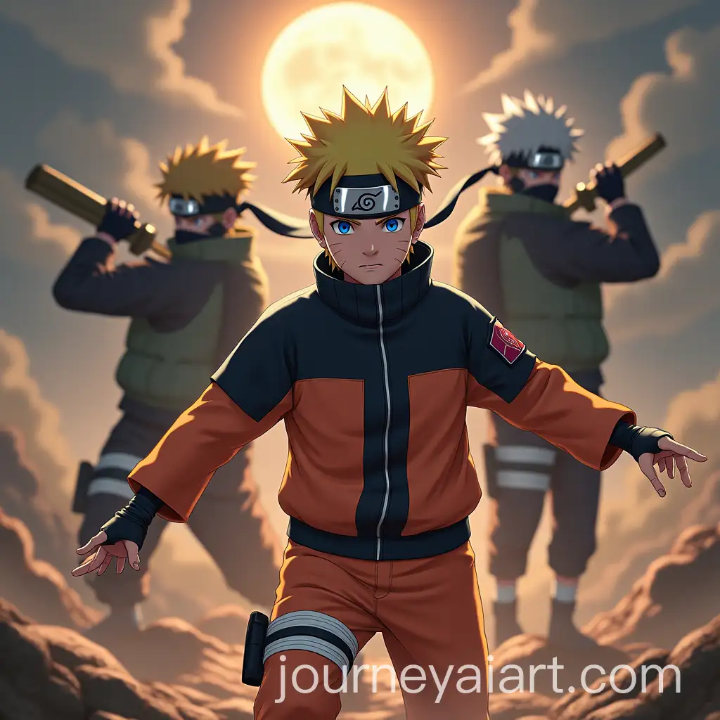 Naruto-Engaged-in-Intense-Battle-Against-Enemies