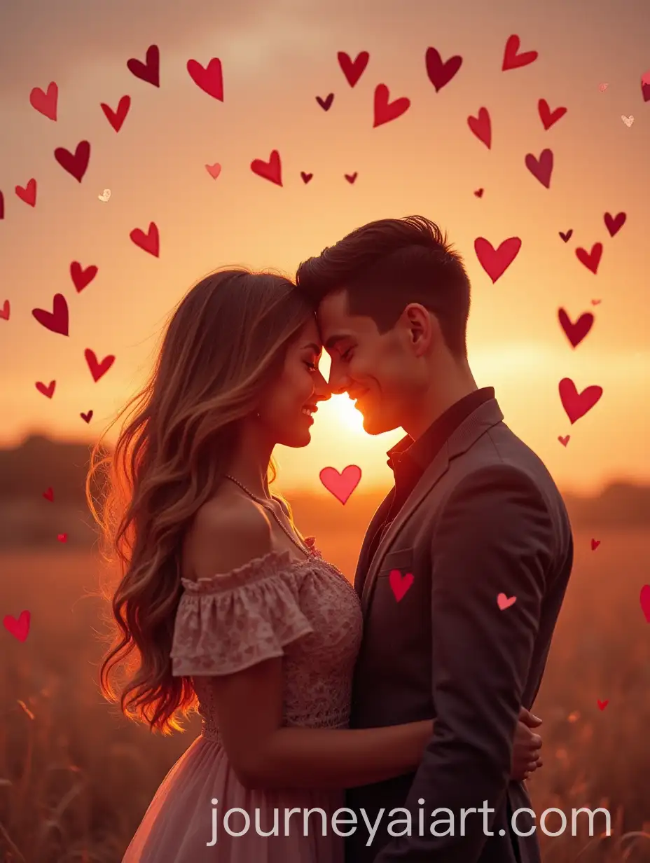 Romantic-Valentine-Couple-in-Intimate-Setting