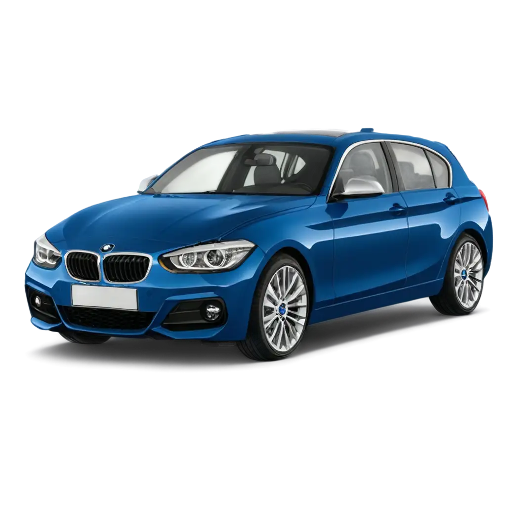 BMW 1 series blue color