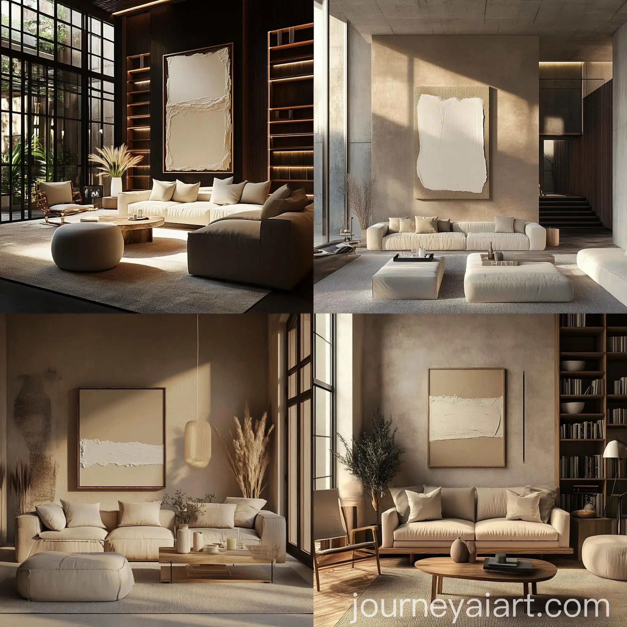 Contemporary-Spanish-Modern-Farmhouse-Living-Room-Interior-Design