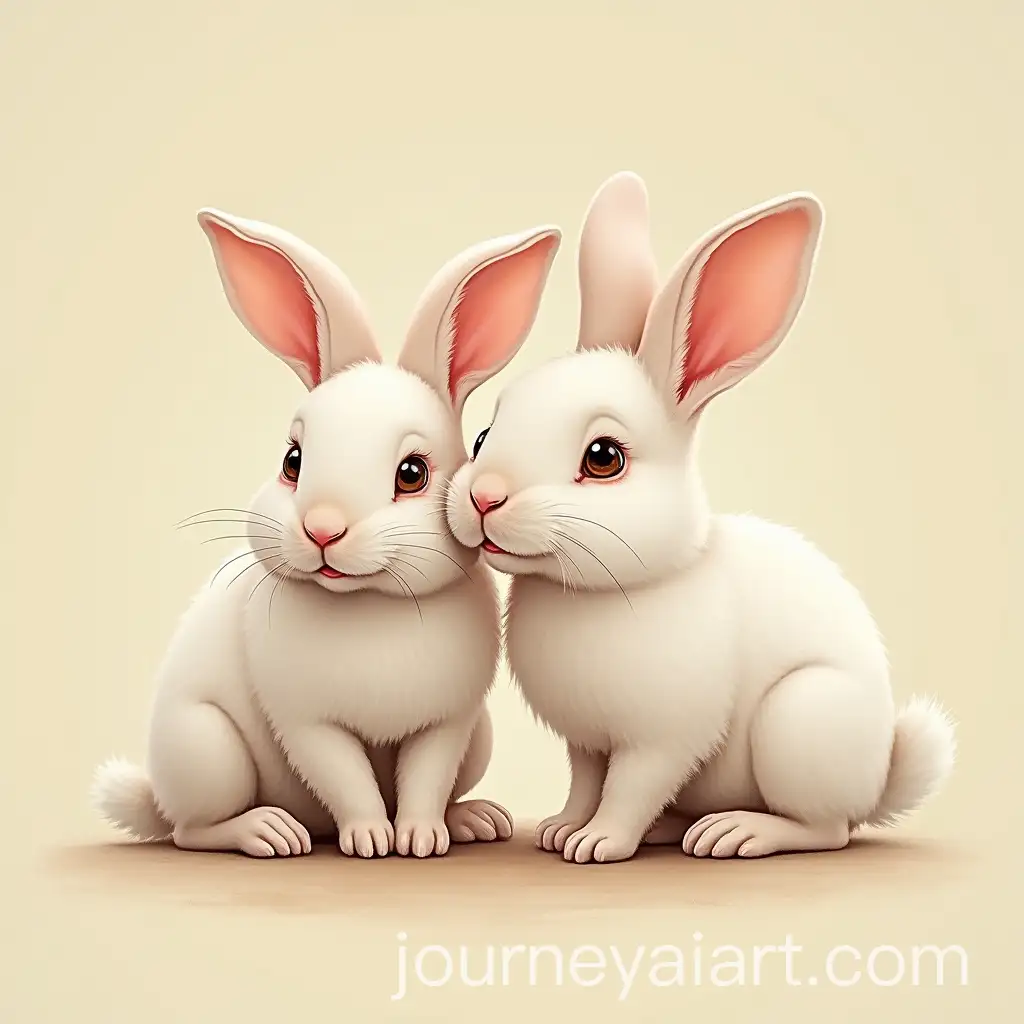 Cute-Rabbits-in-a-Playful-Setting