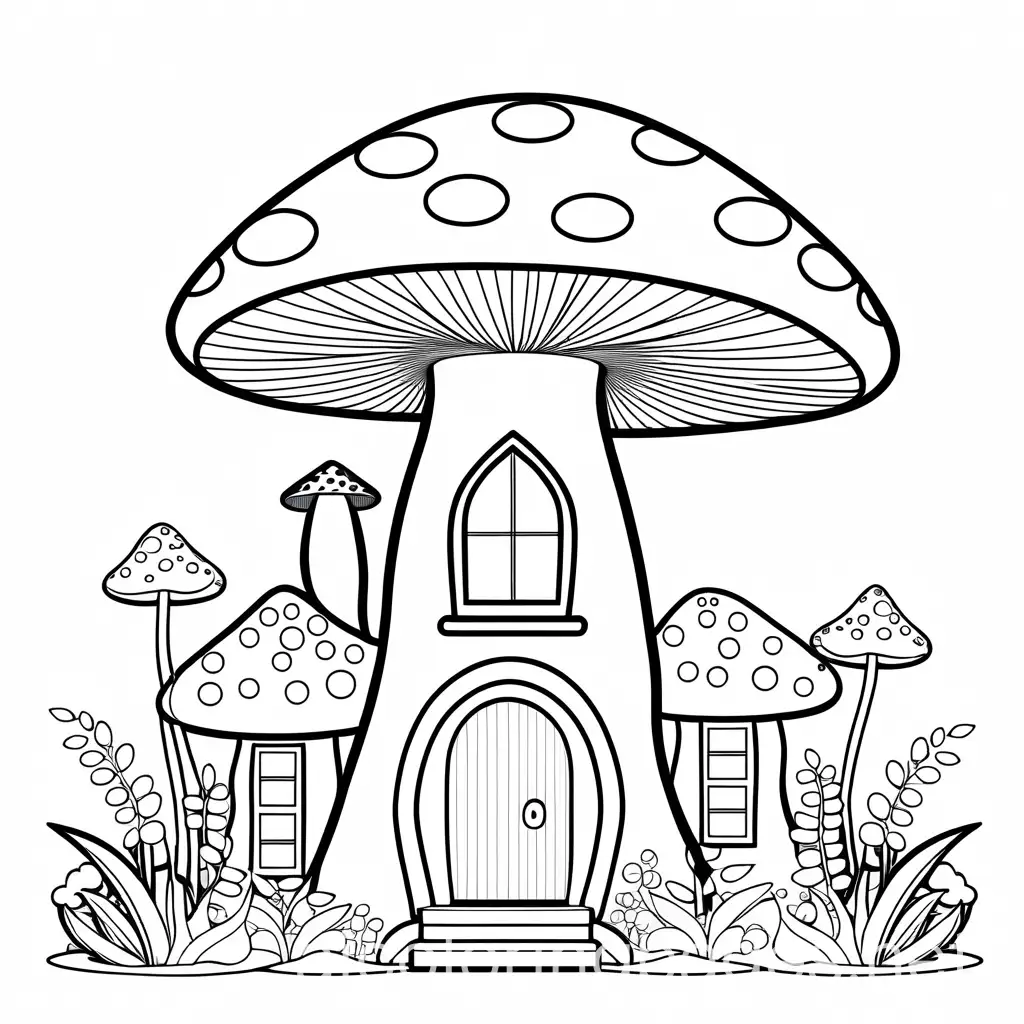 Charming-Mushroom-House-Coloring-Page-for-Kids