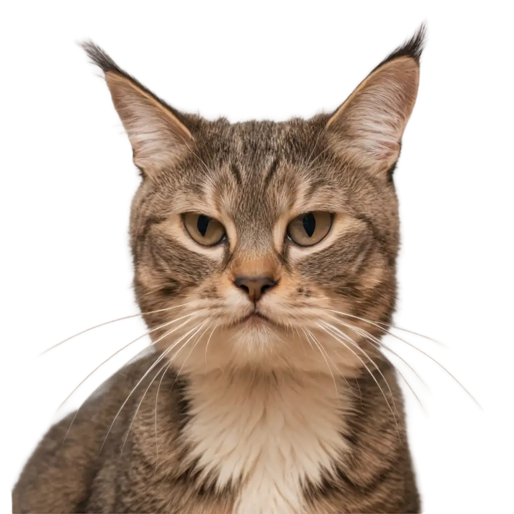 Peaknosed-Cat-Apologizes-PNG-Image-A-Charming-Addition-for-Your-Creative-Projects