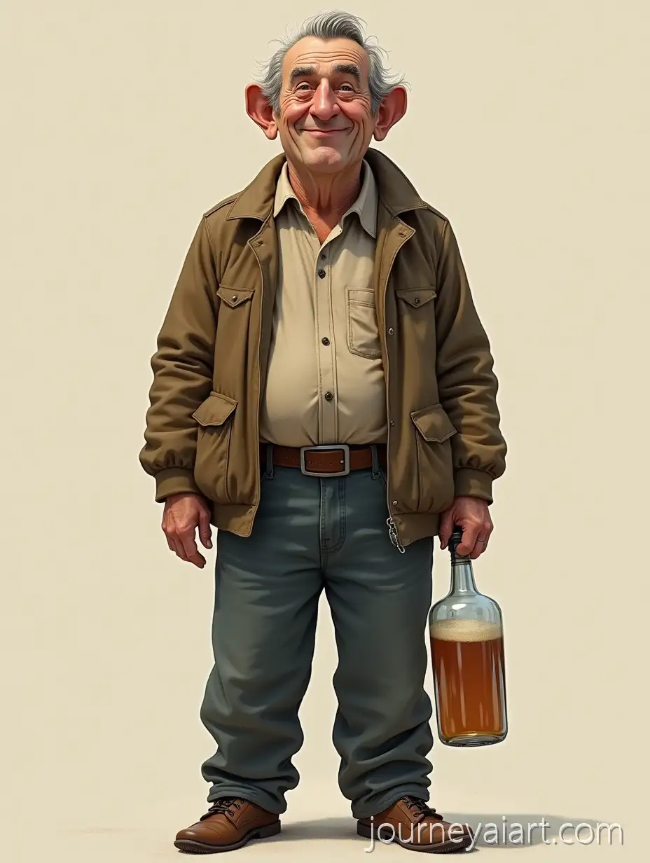 Comical-DrDrunk-Beggar-Characterunk-Man-with-Beggar-Look-in-Dirty-Clothes