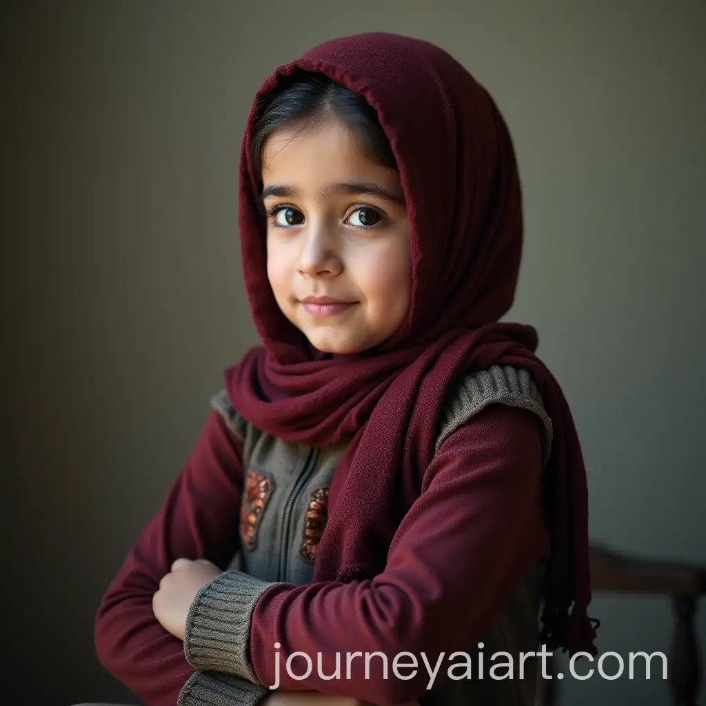 Portrait-of-an-Iranian-Girl-in-Hijab-Reflecting-Resilience