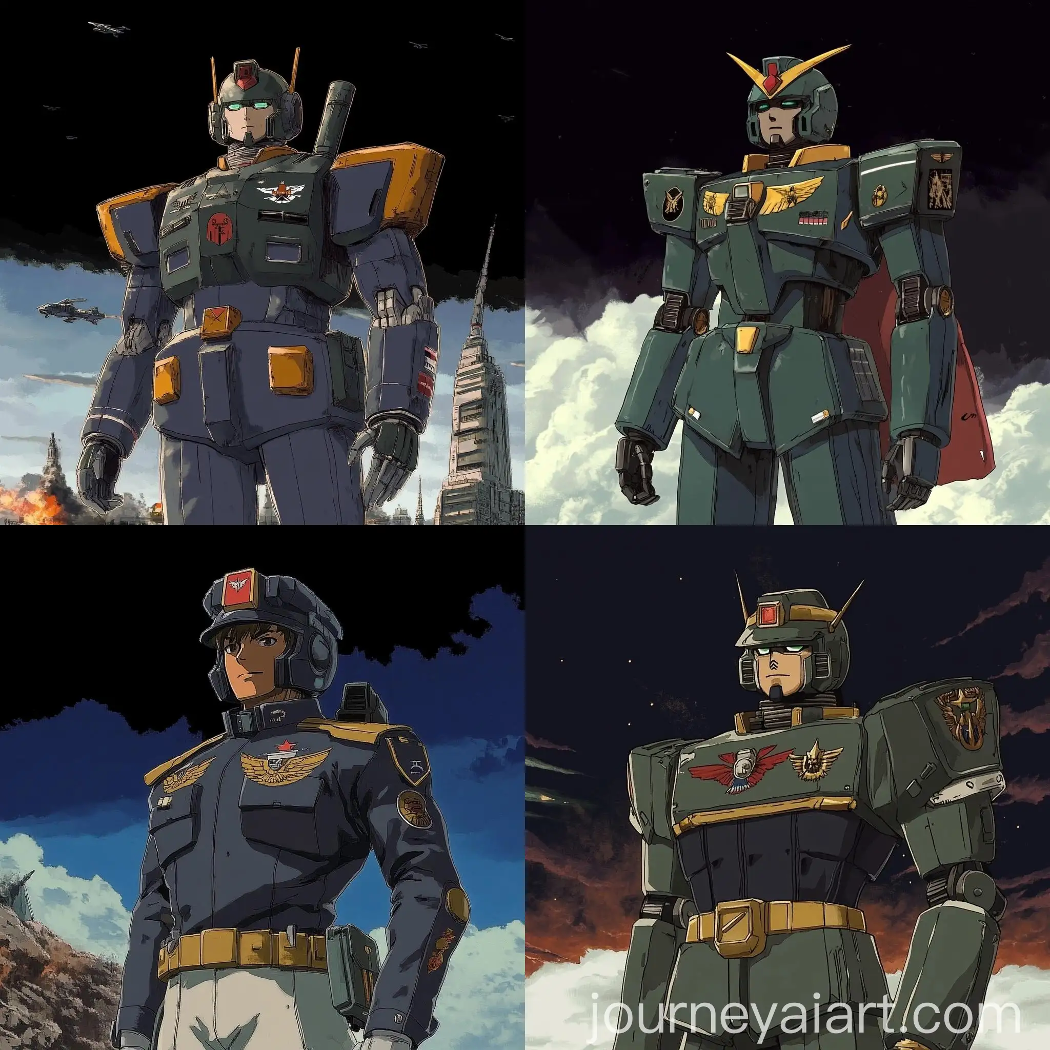 Earth-Federation-Captain-Commanding-Gundam-Forces