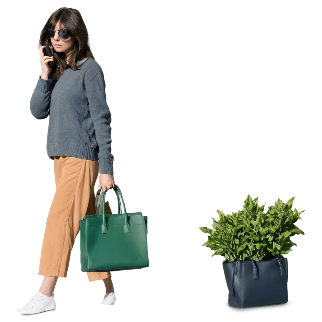 Girl-with-Birkin-Plant-PNG-Image-for-Clear-and-Versatile-Use