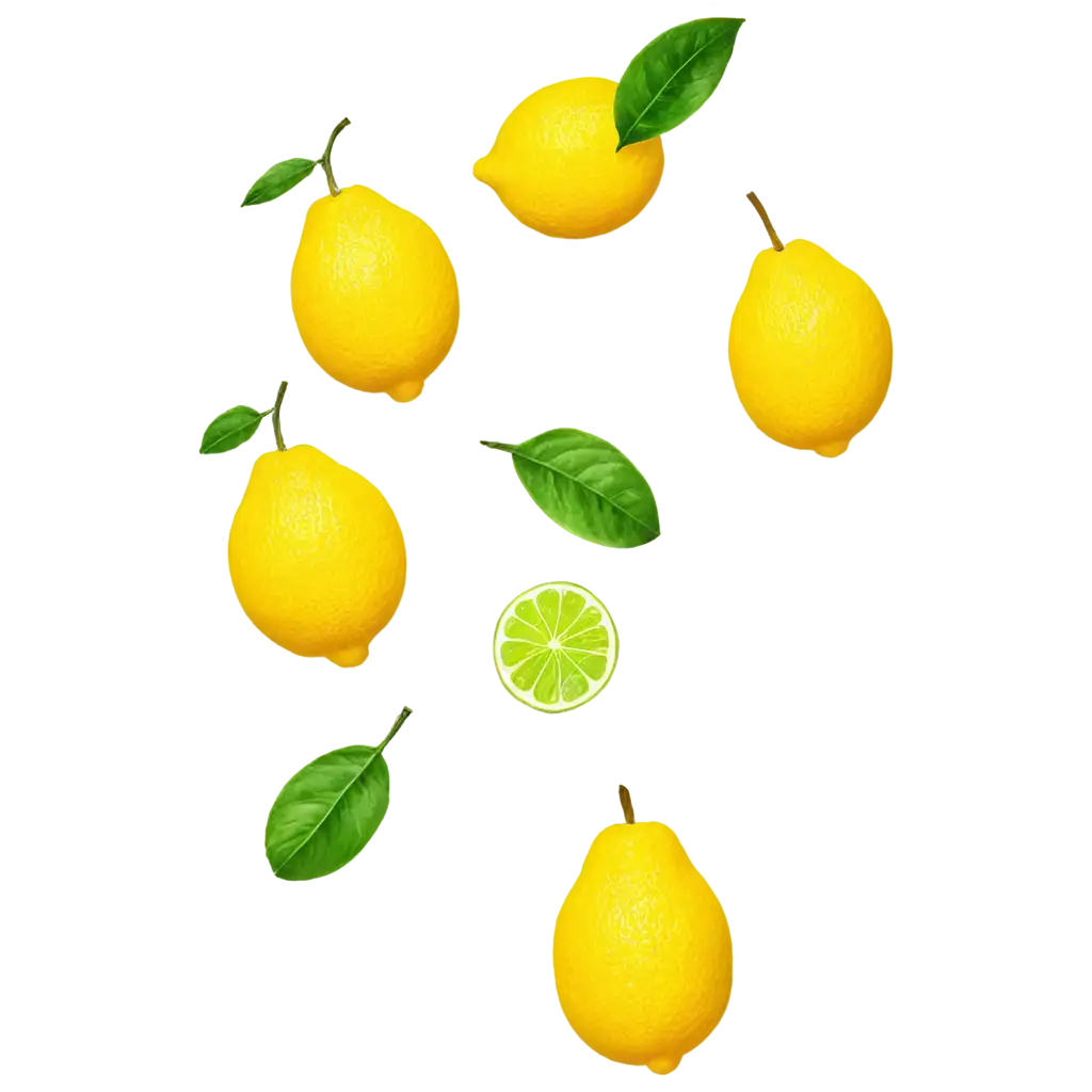 HighQuality-PNG-of-3-Lemons-Emoji-Clear-and-Transparent-Design