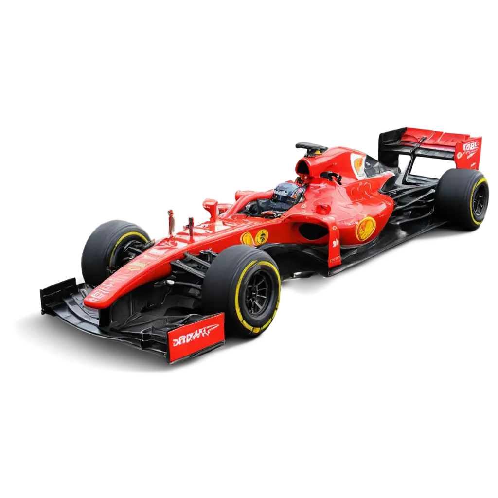 Red-Formula-One-Car-PNG-HyperRealistic-Transparent-High-Detail-Image-for-Diverse-Applications