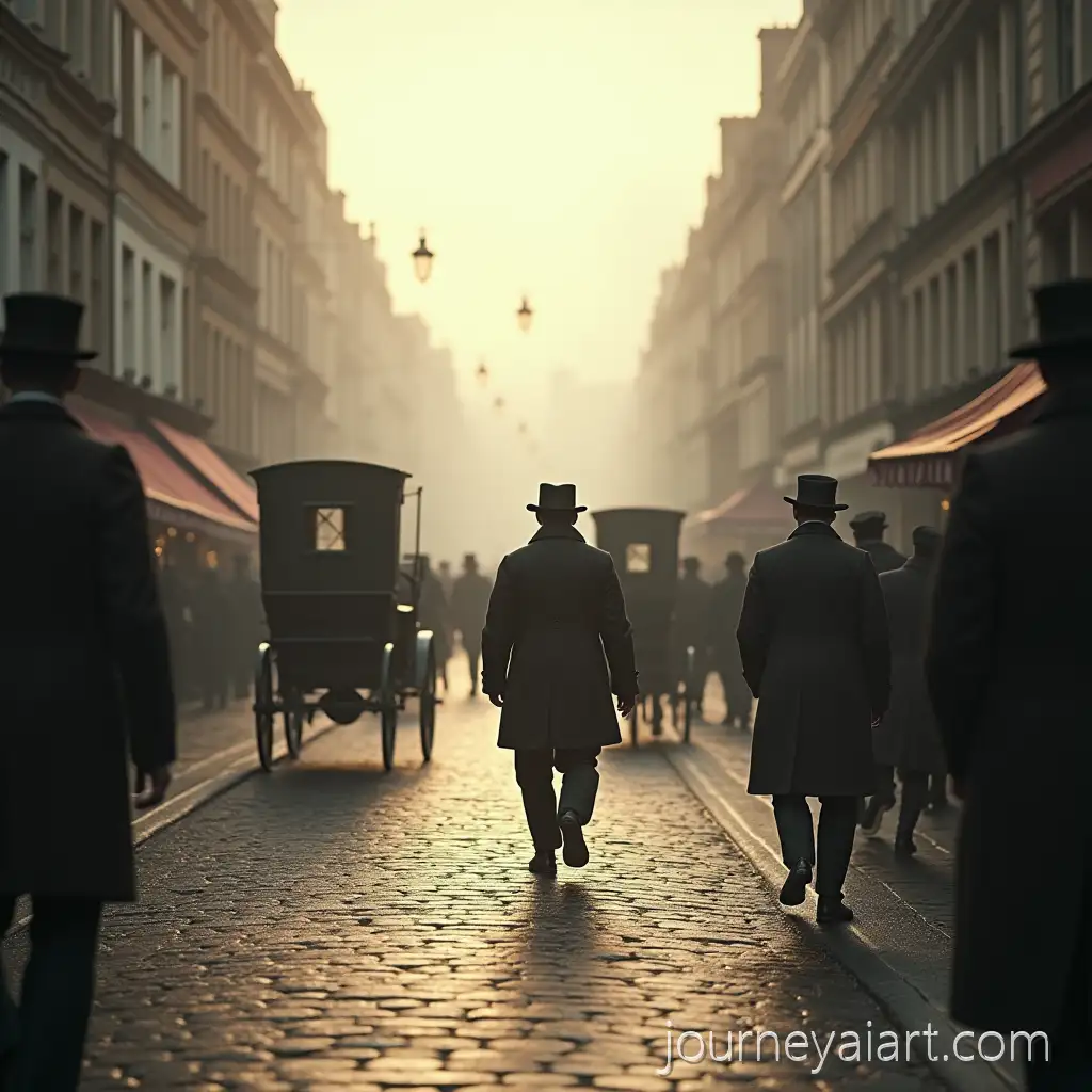 ShackEdwardian-London-streetleton-Walking-Through-a-Rainy-Edwardian-London-Street-1914