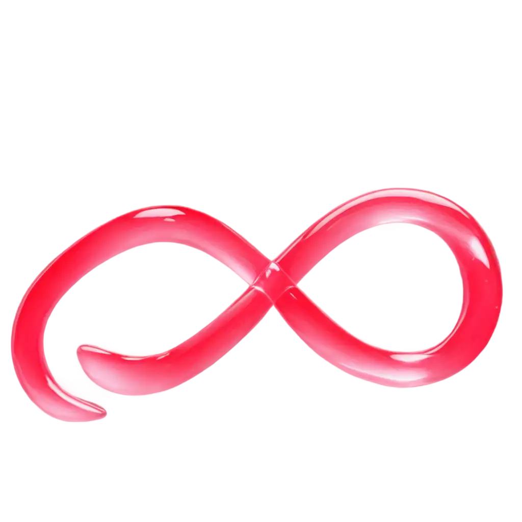 Transparent-Infinity-Sign-Made-of-Jelly-HighQuality-PNG-for-Creative-Use