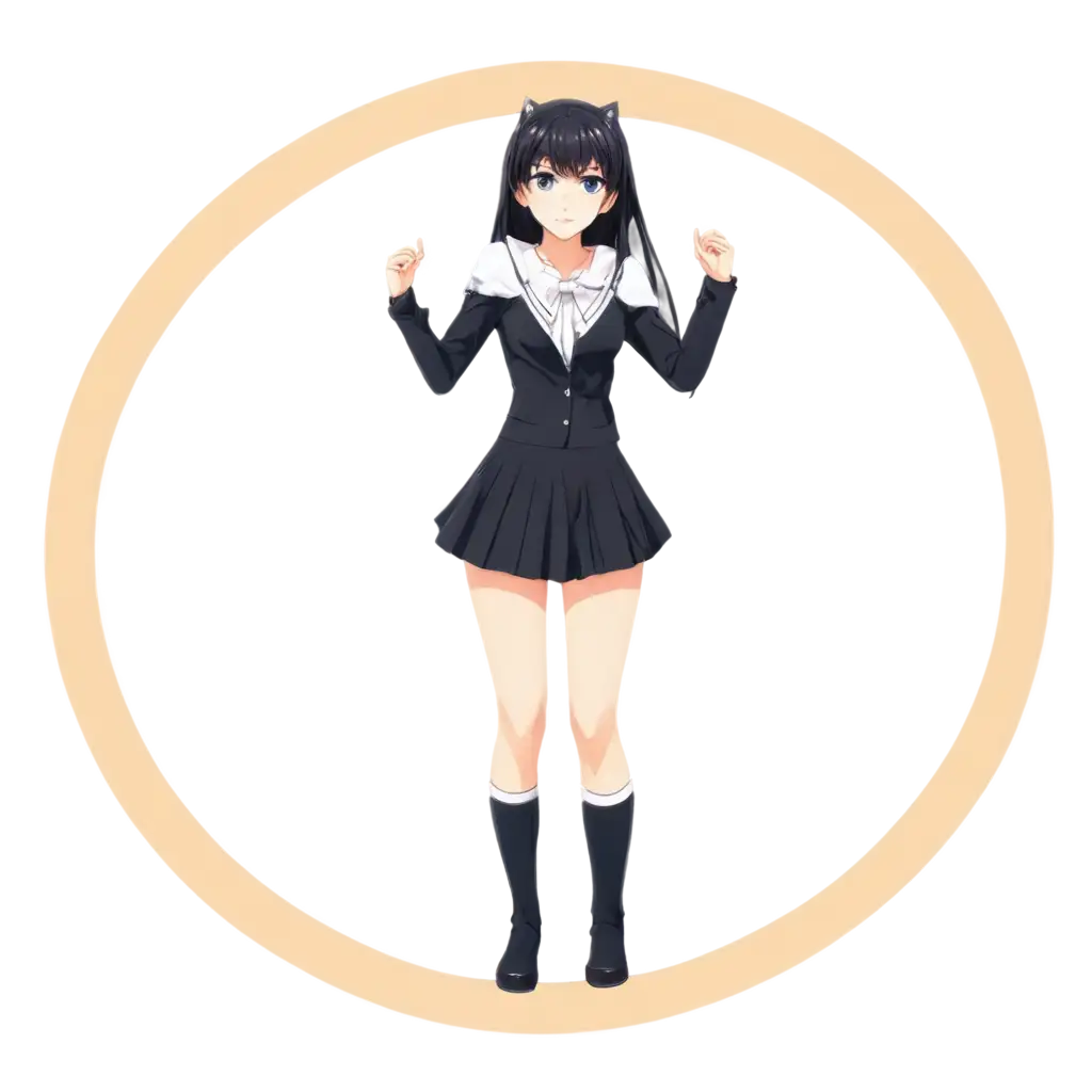 Anime-Girl-in-Circle-PNG-Captivating-Illustration-for-Visual-Media