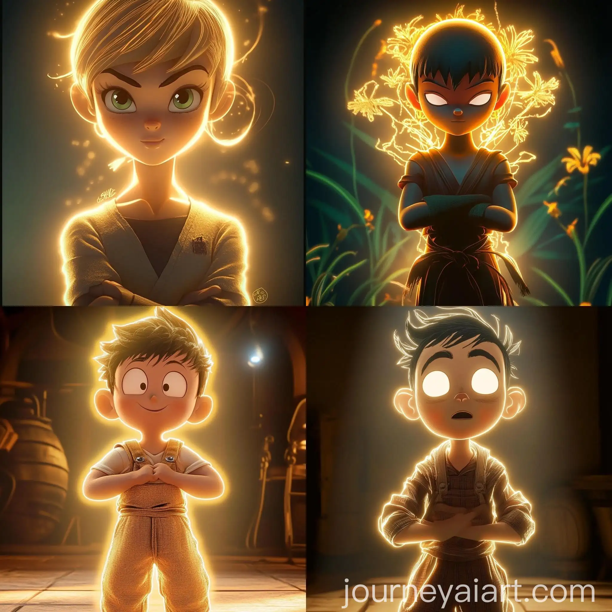 Whimsical-Journey-Through-a-Lush-Forest-in-Animated-Style