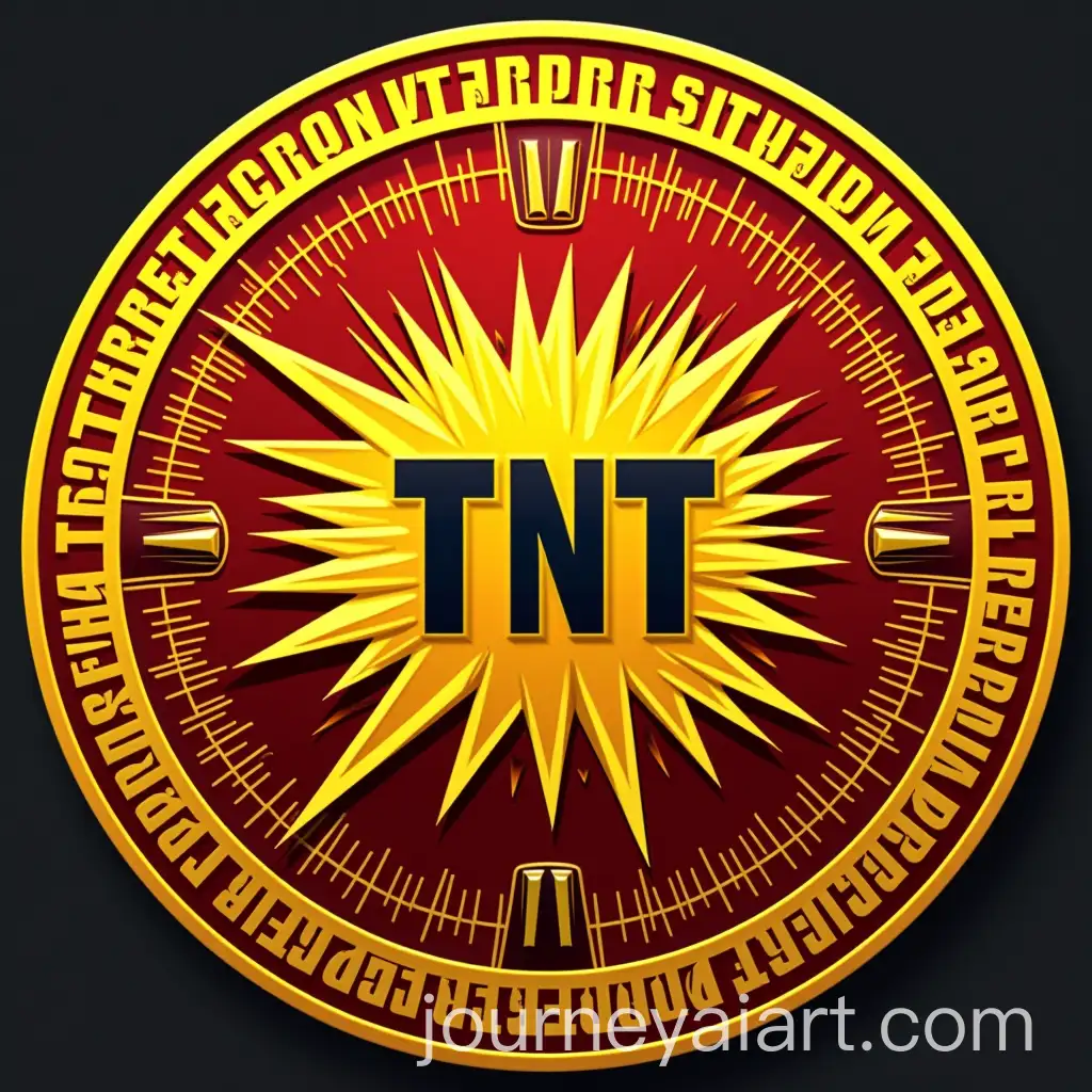 Cryptocurrency-Coin-with-Explosive-Design