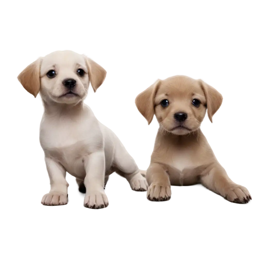 Adorable-PNG-Image-of-Two-Puppies-Cute-and-HighQuality-Visual-Content