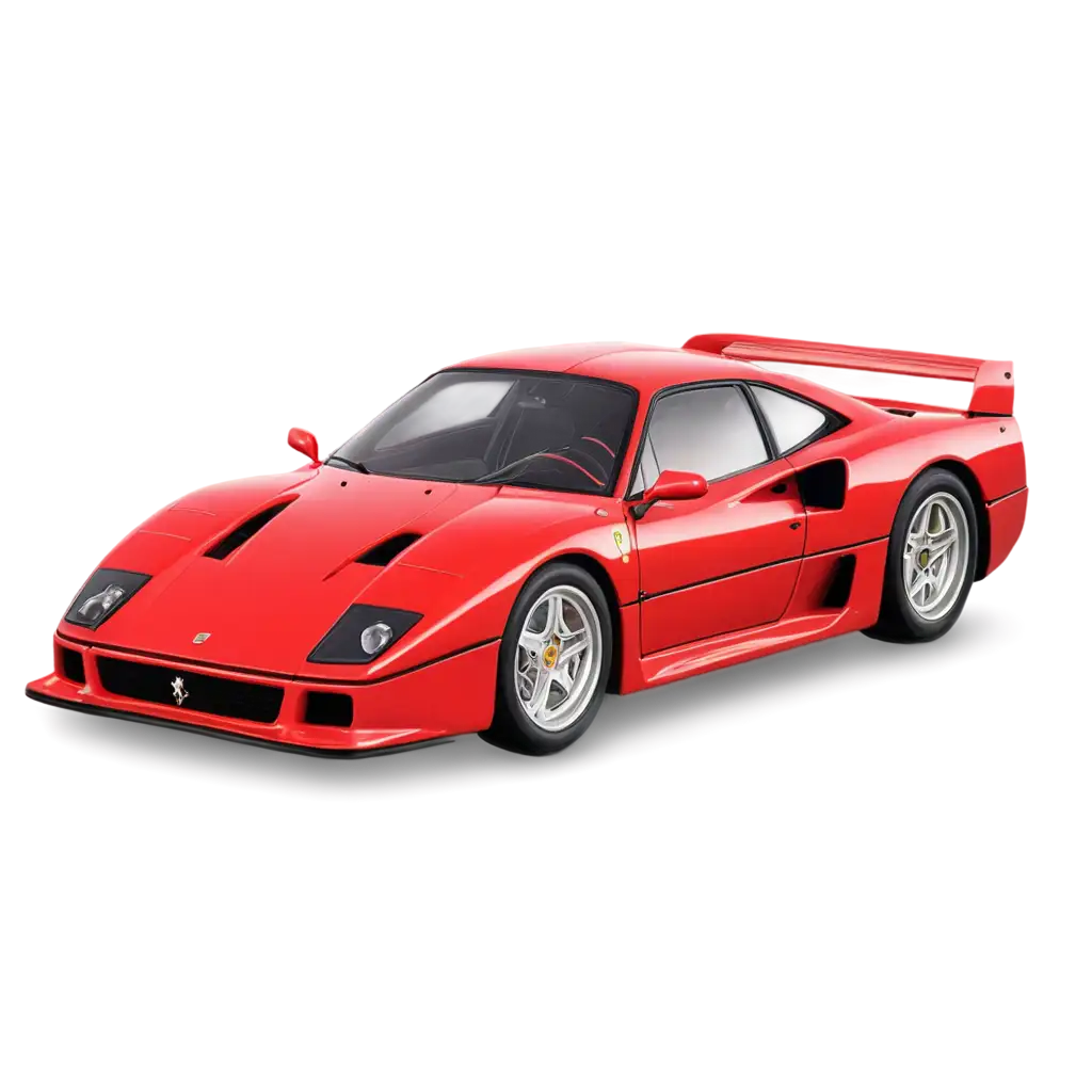 Ferrari-F40-Complete-Side-View-PNG-Image-Classic-Sports-Car-Perspective