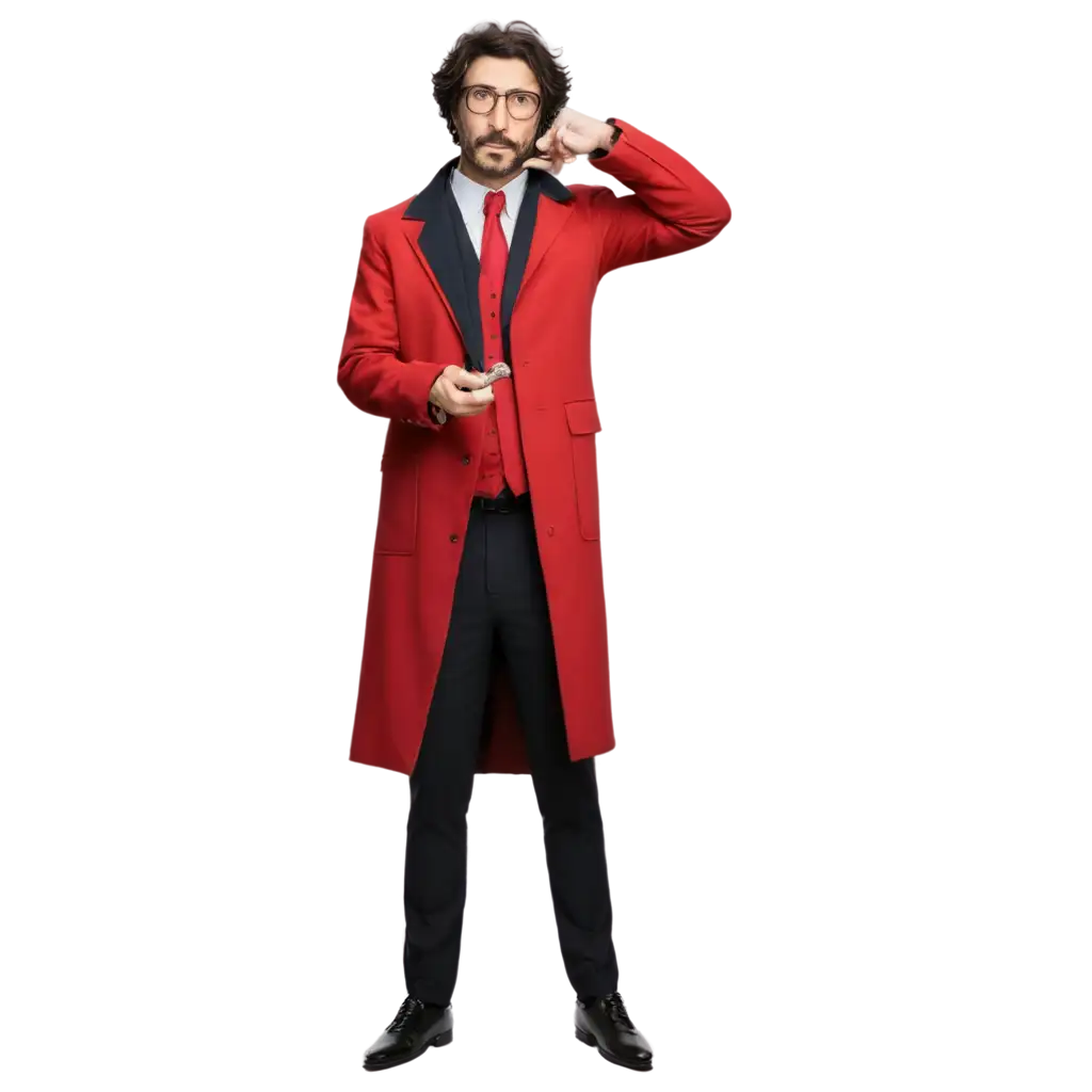 Money heist series professor 