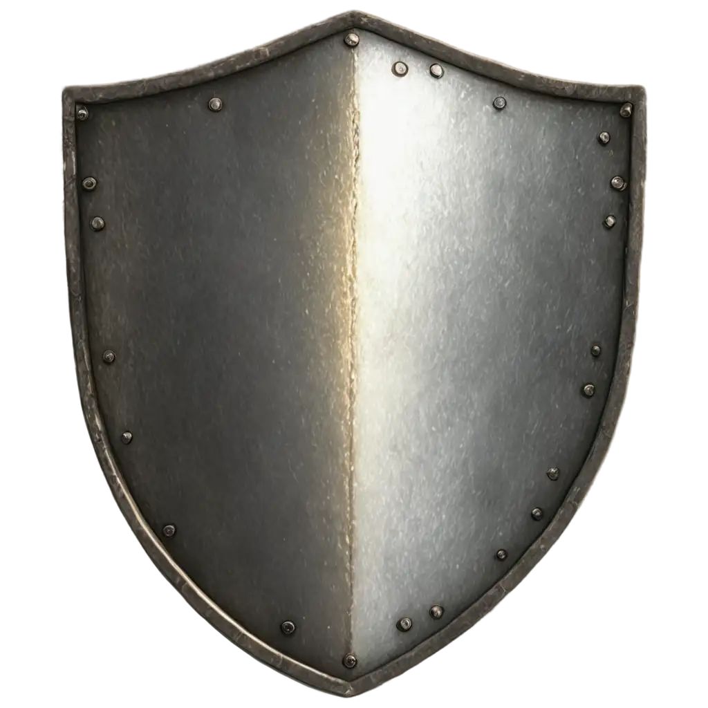 Artistic rendering of a shield with a light shining from behind