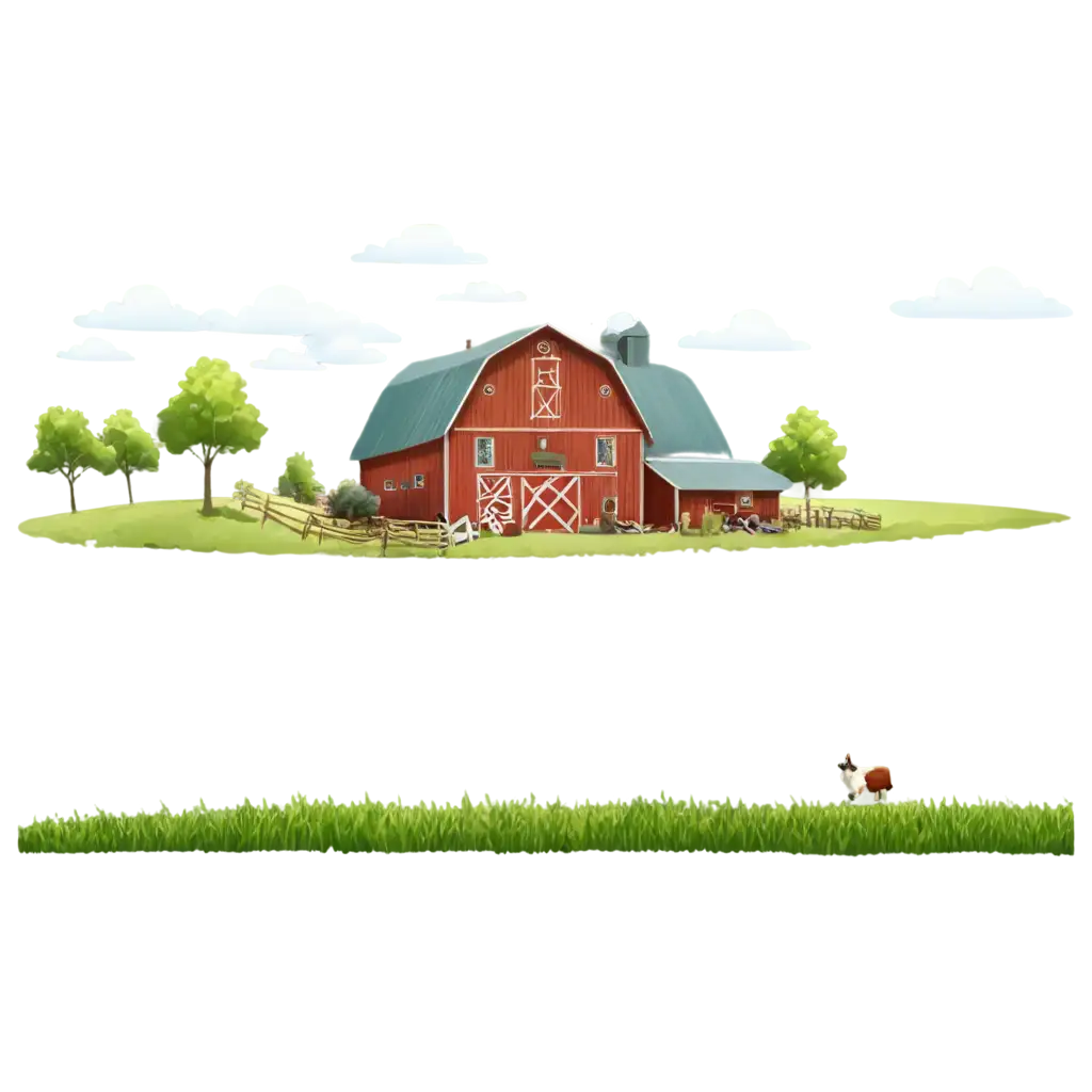 HighQuality-PNG-Image-of-a-Farm-Background-Without-Animals-for-Versatile-Use